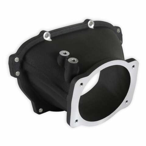 Holley EFI Ultra Lo-Ram 105Mm Throttle Body Adapter-Gm Gen V Lt Front-Feed-Black-300-714BK