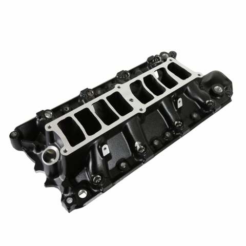 Holley performance fuel system component for Ford black ceramic coated