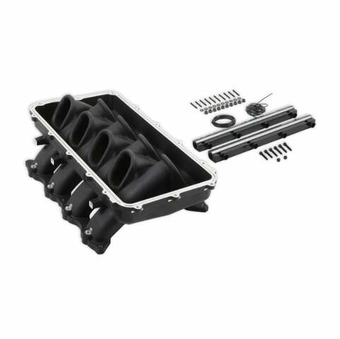 Holley performance fuel system component for Ford black