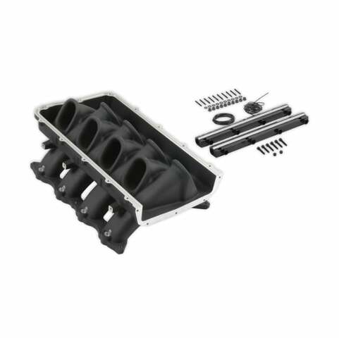 Holley performance fuel system component for Ford black