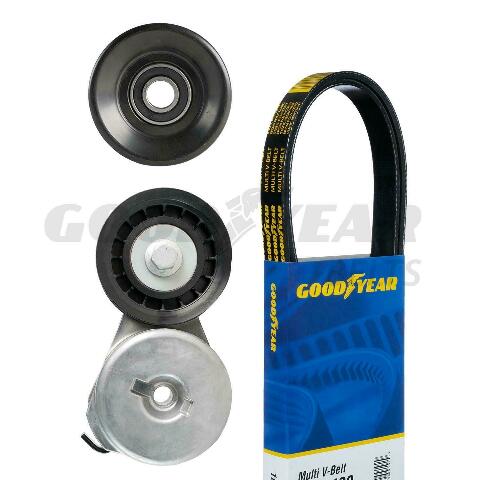 1996-1997 Ford Aerostar 4.0L Serpentine Belt Drive Component Kit - 3001-GYB