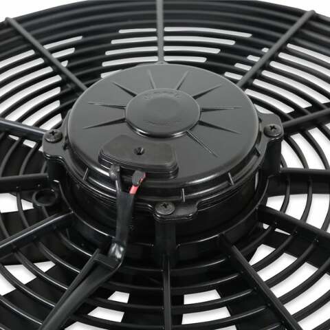 SPAL 16 inch high performance puller electric cooling fan 2024 CFM curved blade 30102049