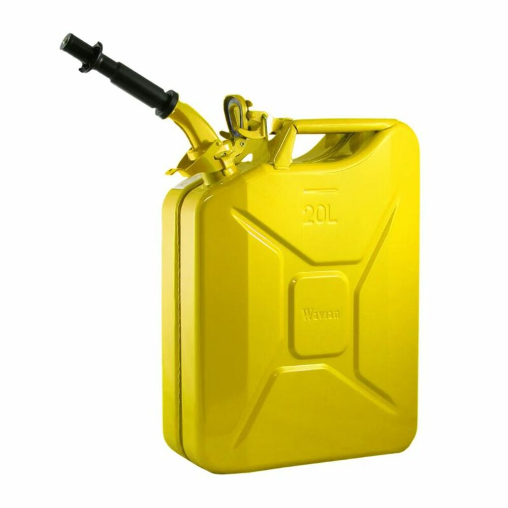Wavian - Steel Jerry Can 20L (5.3 Gallon)-Yellow 3011