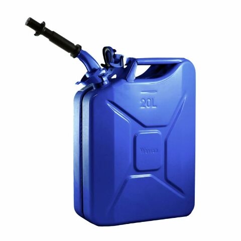 Wavian - Steel Jerry Can 20L (5.3 Gallon)-Blue 3012