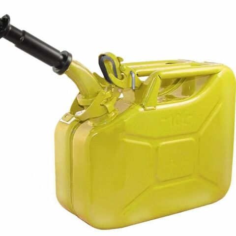 Wavian - Steel Jerry Can 10L (2.6 Gallon)-Yellow 3025