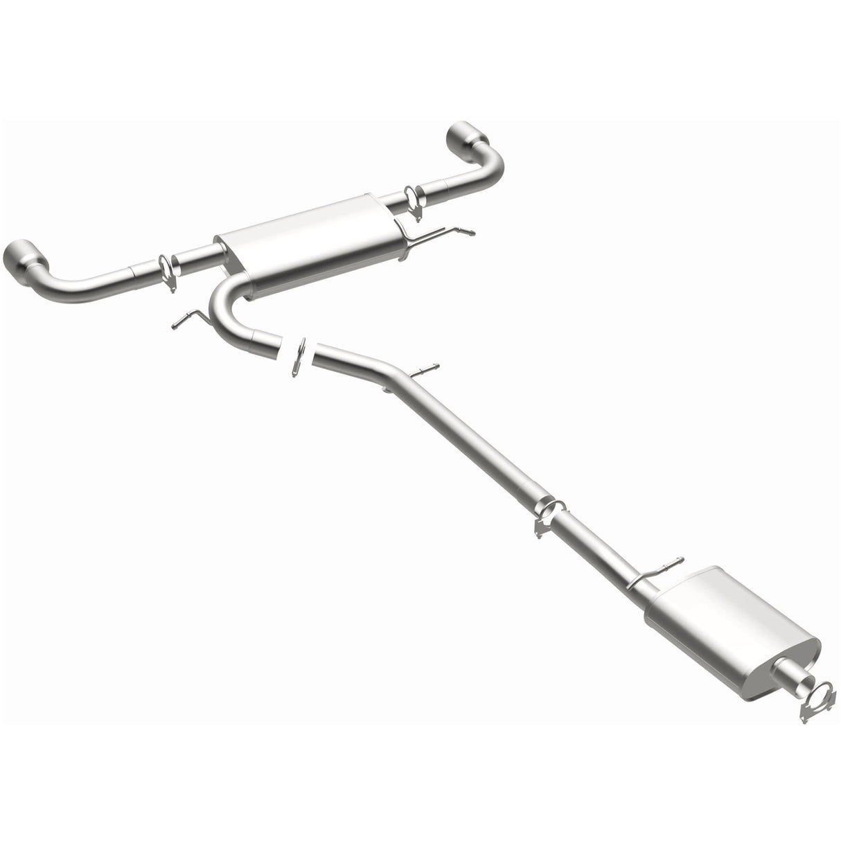 Fits Direct-Fit Replacement Exhaust System 106-0447