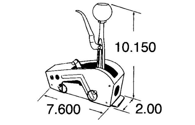 Hurst Quarter Stick 2 Race Shifter - 3160020