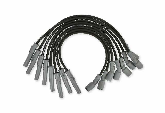 MSD spark plug wire set for 2010-2014 Ford F-150 black red 31633