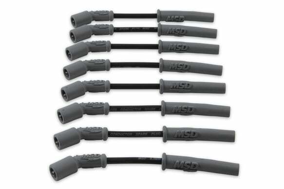MSD spark plug wire set for 1997-2004 Chevy Corvette black ls CAMARO-97-ON-32813