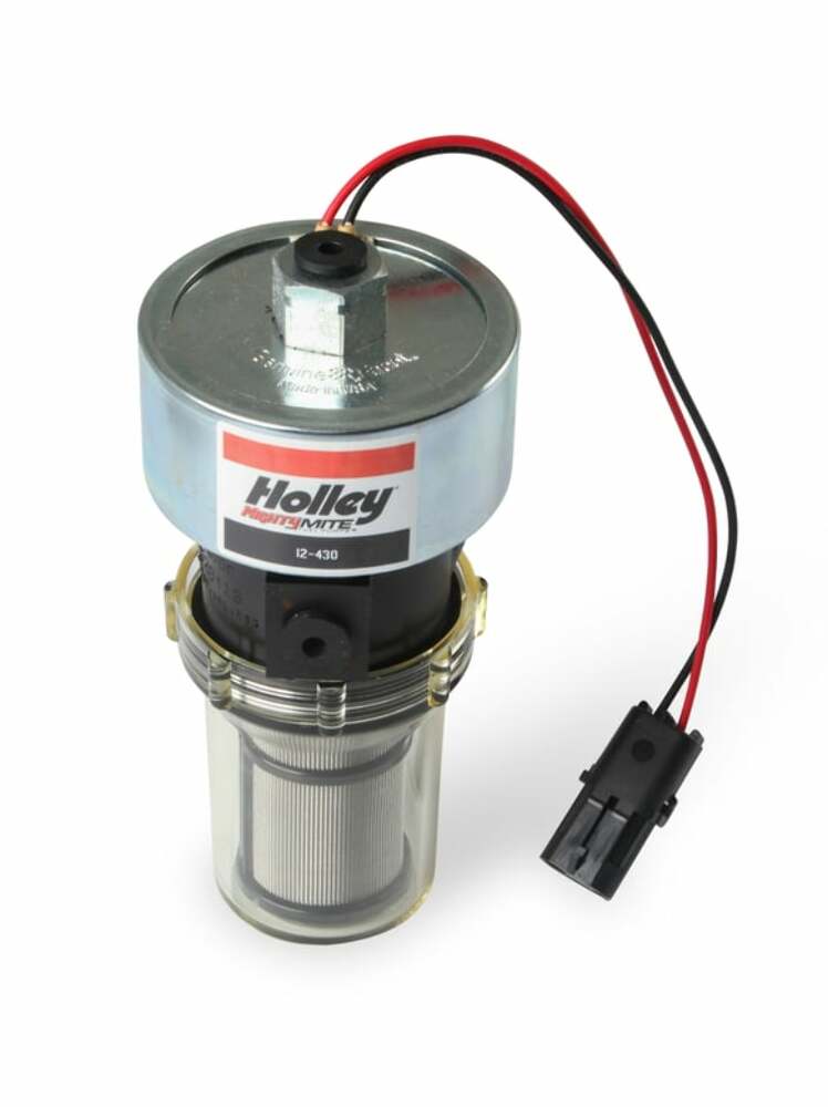 Holley 33 Gph Mighty Mite Electric Fuel Pump, 9-11.5 Psi 12-430