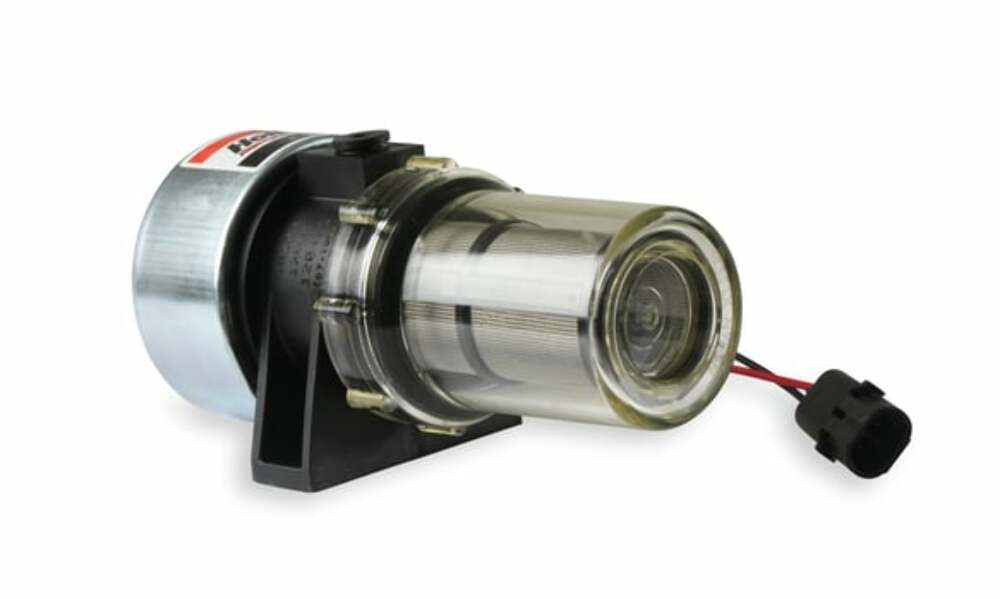 Holley 33 Gph Mighty Mite Electric Fuel Pump, 9-11.5 Psi 12-430