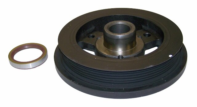 Jeep Metal Black Harmonic Balancer Kit - 33002920K