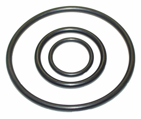 Rubber Black Oil Filter Adapter O-Ring Kit - 33002970K