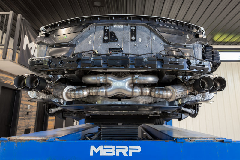 MBRP cat-back exhaust system fits 2020-2024 Chevy Corvette 4.5 inch Armor Pro Series T304 stainless steel S70413CF