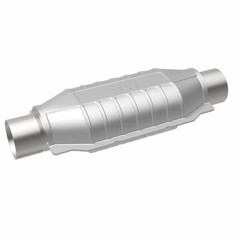 MagnaFlow universal catalytic converter 2.25 inch inlet/outlet stainless steel CARB compliant 334015