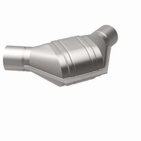 MagnaFlow universal catalytic converter 2.25 inch inlet/outlet stainless steel CARB compliant 337085