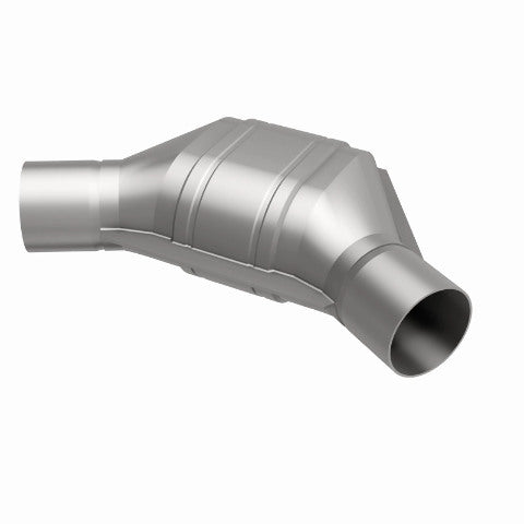 MagnaFlow universal catalytic converter 2.25 inch inlet/outlet stainless steel CARB compliant 337085