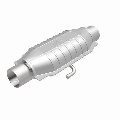 MagnaFlow universal catalytic converter 2.25 inch inlet/outlet stainless steel CARB compliant 338015