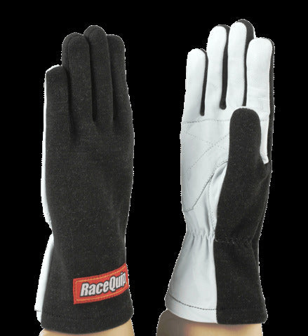RaceQuip SFI racing gloves black small 350002RQP
