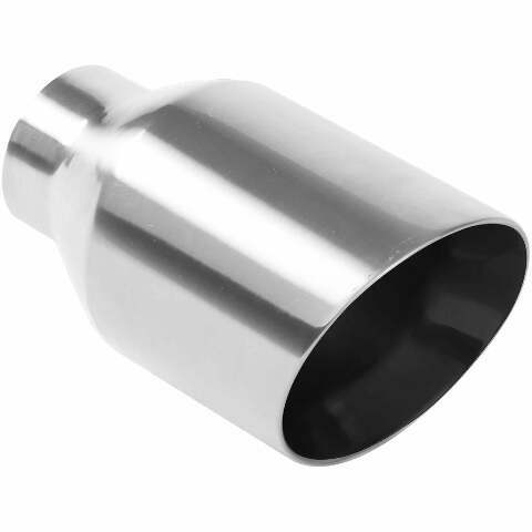 MagnaFlow exhaust tip 2.25 inch inlet/outlet stainless steel polished 35121