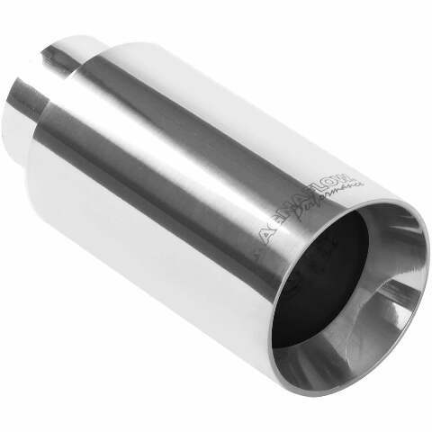 MagnaFlow exhaust tip 2.25 inch inlet/outlet stainless steel polished 35122
