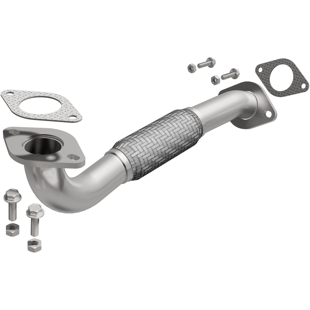 2000-2004 Ford Focus Direct-Fit Front Pipe Kit 107-0258 stainless steel