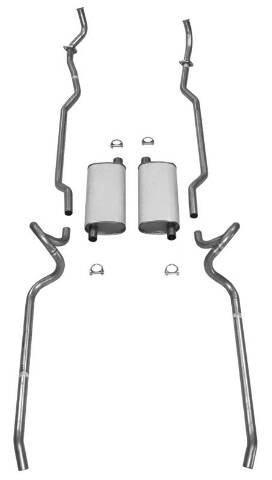 Buick LeSabre Exhaust System 36100 fits 1972 Buick LeSabre Shafer's Classic Reproductions