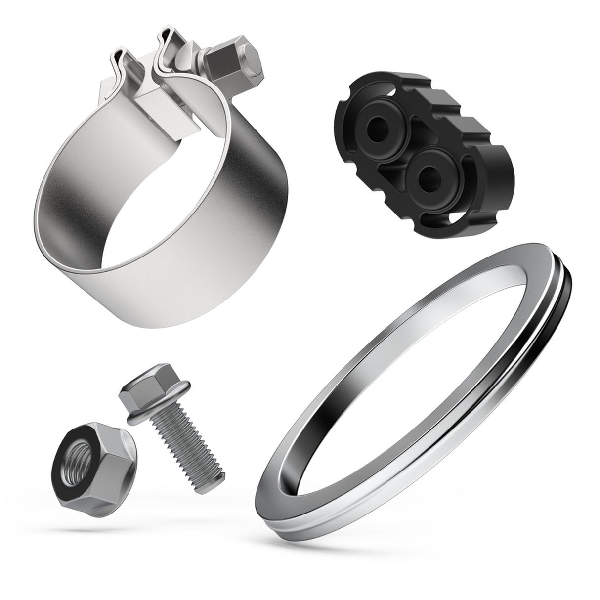 Exhaust System Kit for Custom Builder Series Turbo Back 5 in Performance Exhaust System MagnaFlow 17879