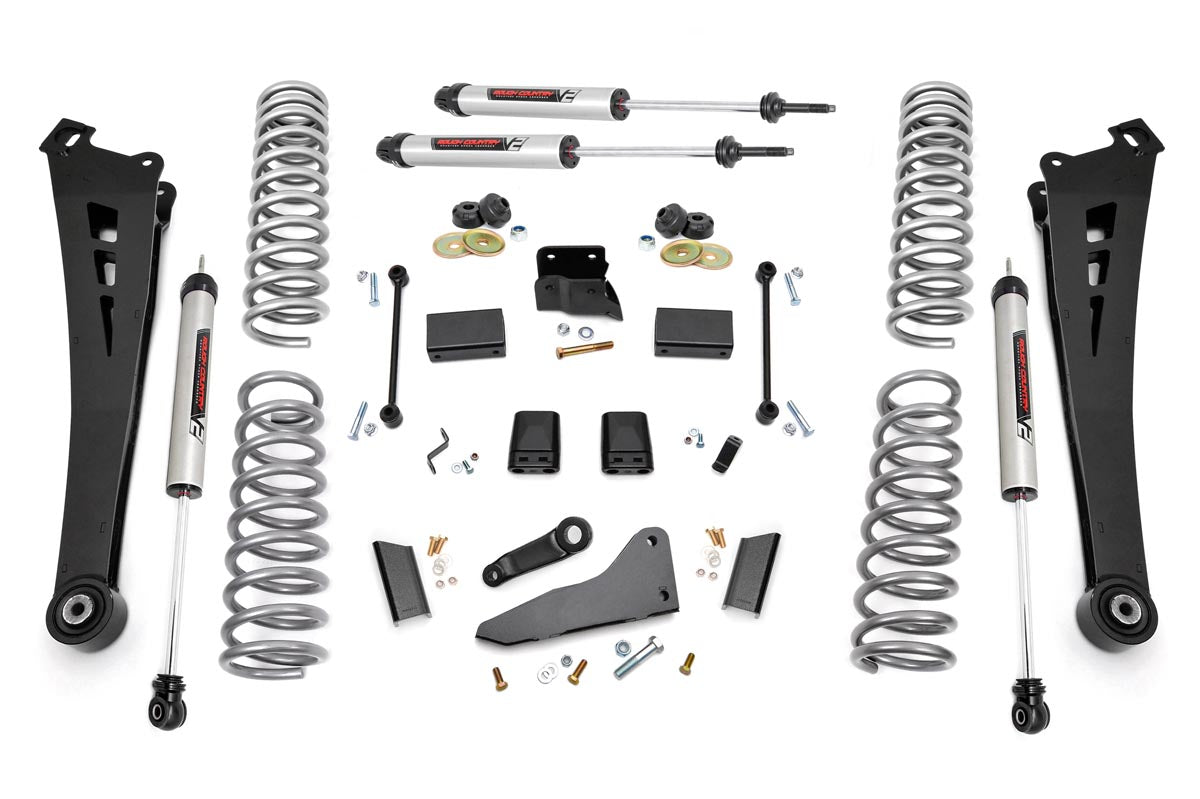 Fits Ram 2500 4WD (2014-2018) 5" Lift Kit; Diesel; Dual Rate Coils; V2; 36870