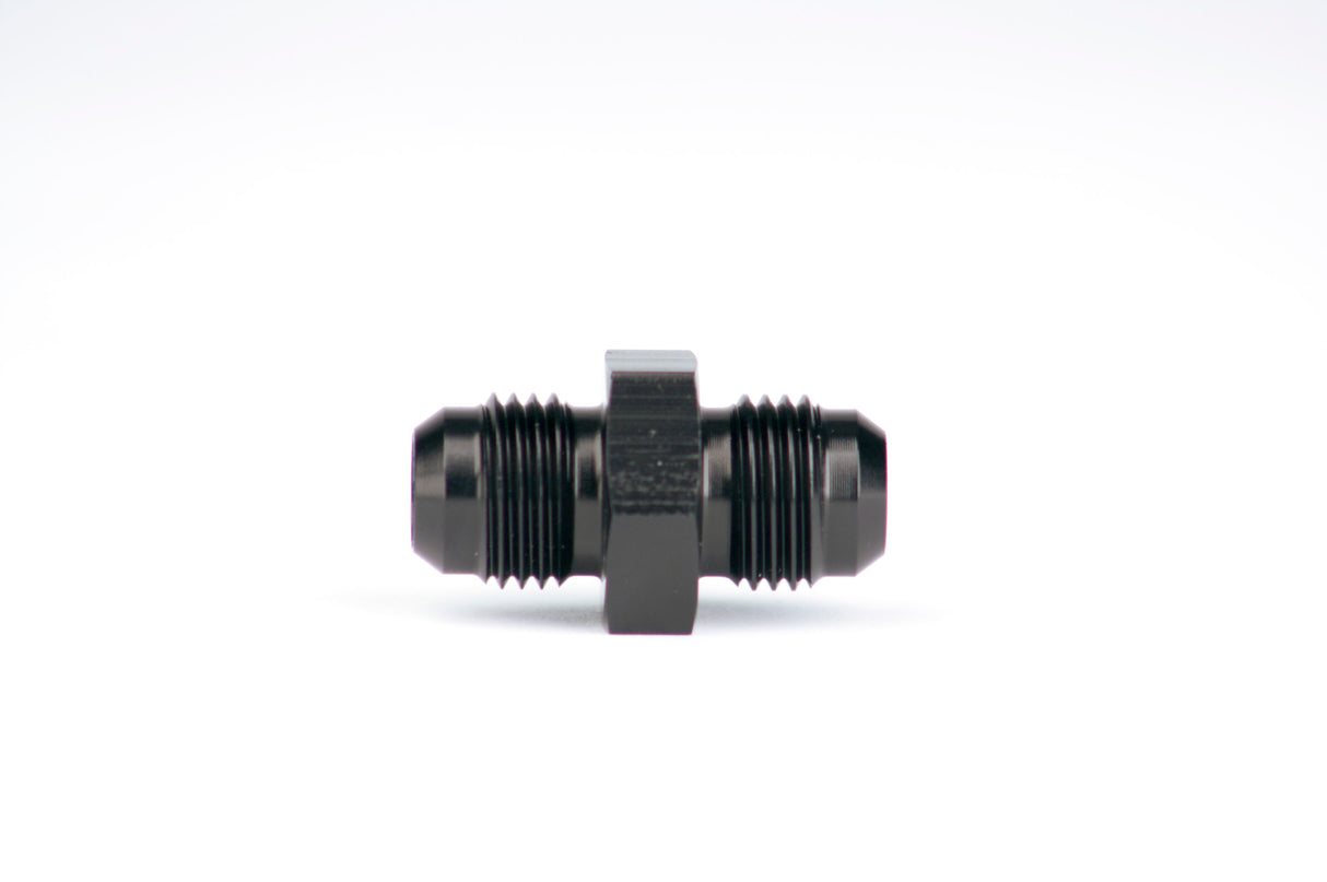 Aeromotive union fitting -6 AN to -6 AN male flare male 15602