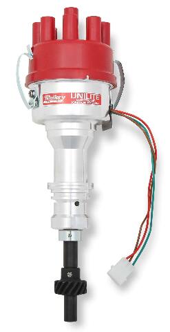 Ignition distributor for Ford mallory-3755401-unilite-distributor-fits-ford-351w-v8-from-1968-to-1980