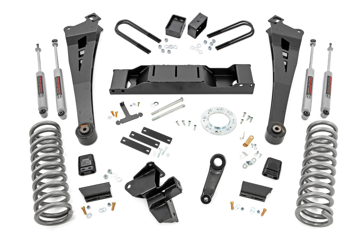 Fits Ram 3500 4WD (2019-2024) 5 Inch Lift Kit; Diesel ; AISIN; 37830