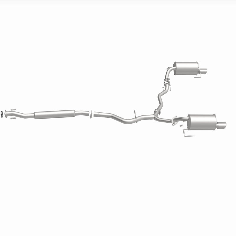 Fits 2005-2009 Subaru Legacy 2.5L Direct-Fit Replacement Exhaust System 106-0069 aluminized steel