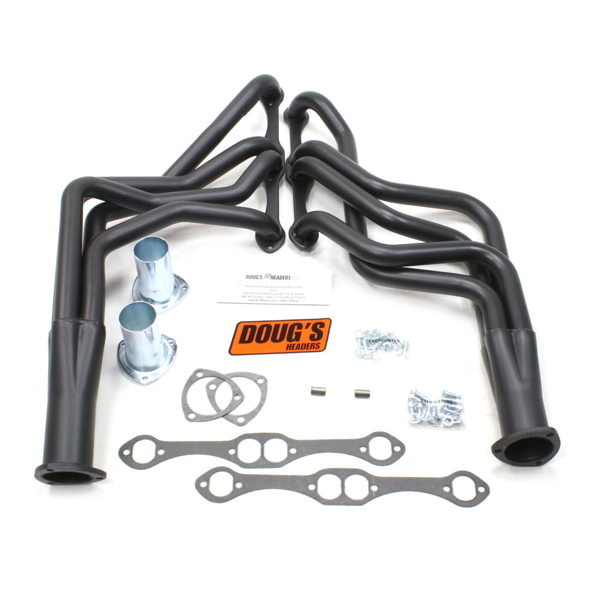 Long Tube Headers for 67-77 GM F G/A 265-400 SBC Non Cat no EGR or A.I.R. D308-B