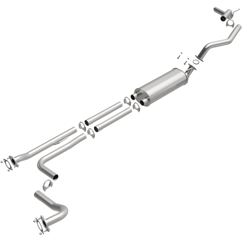 Fits 2004-2015 Nissan TITAN Direct-Fit Replacement Exhaust System 106-0742 aluminized steel