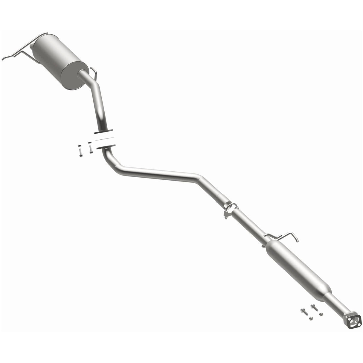 2011-2016 Hyundai Elantra Direct-Fit Replacement Exhaust System 106-0760 aluminized steel