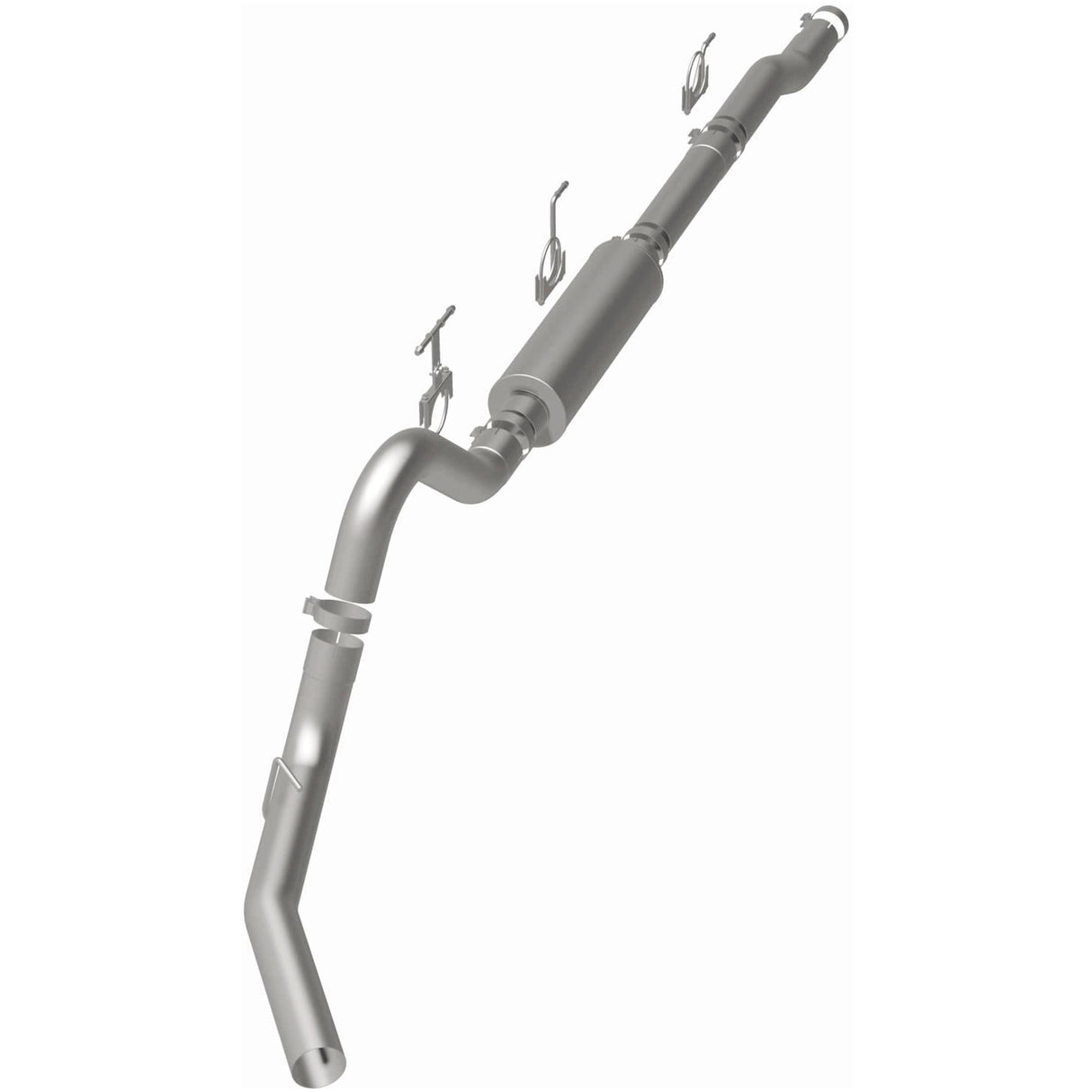 1999-2007 Ford F-250 Super Duty Direct-Fit Replacement Exhaust System 106-0480 aluminized steel