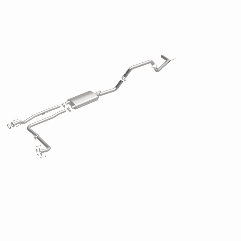 2012-2017 Nissan Direct-Fit Replacement Exhaust System 4.0L V6 106-0296 aluminized steel