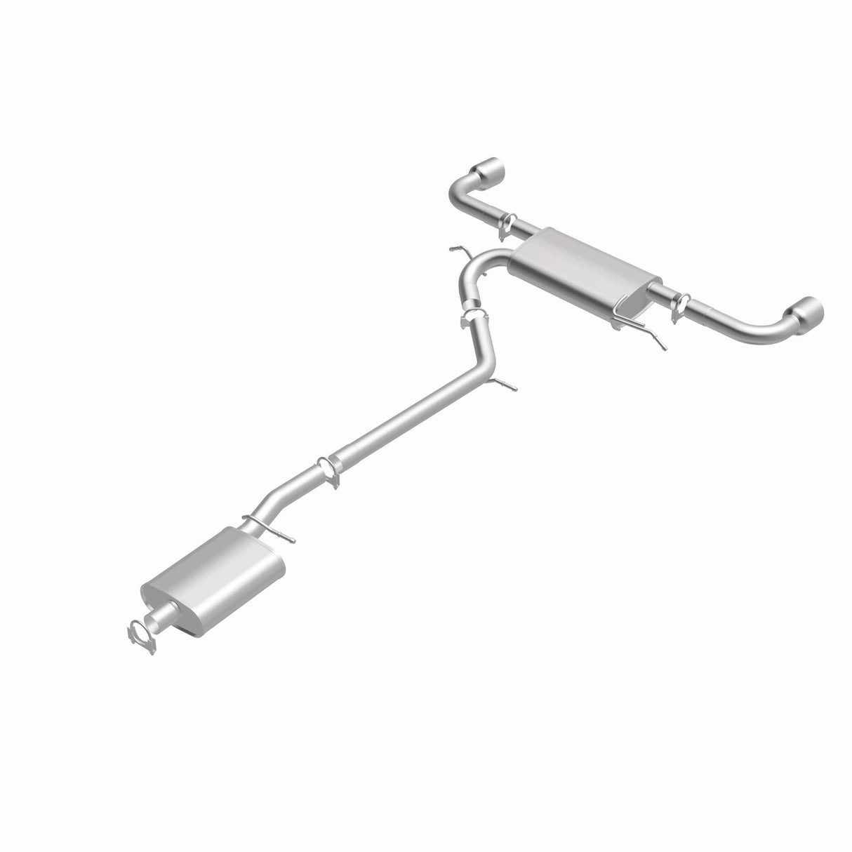 Fits Direct-Fit Replacement Exhaust System 106-0447