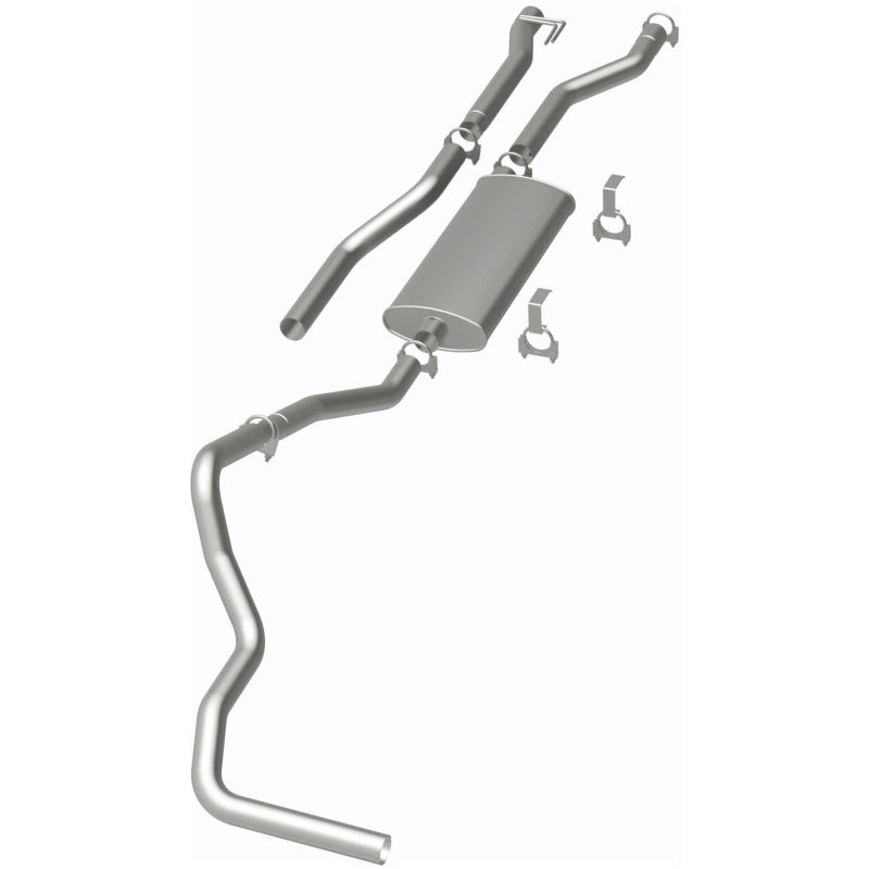 Fits 1988-1993 GMC K1500 Direct-Fit Replacement Exhaust System 106-0491 aluminized steel