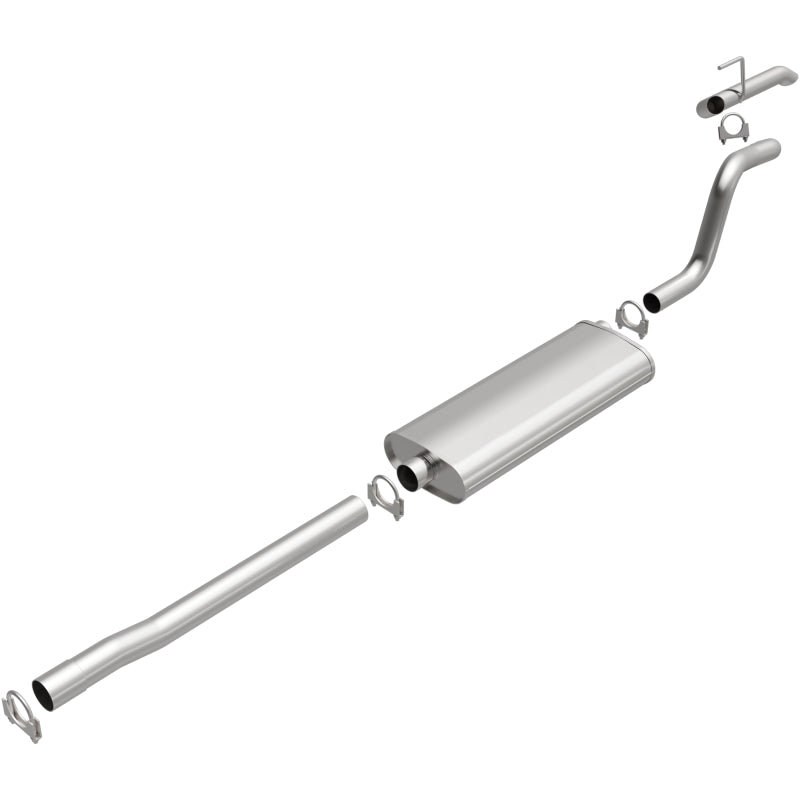 Fits 2003-2004 Jeep Grand Cherokee 4.7L Direct-Fit Replacement Exhaust 106-0576 aluminized steel