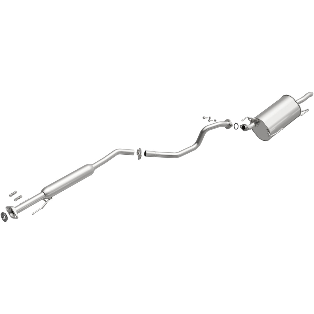 2013-2019 Nissan Sentra Direct-Fit Replacement Exhaust System 106-0759 aluminized steel
