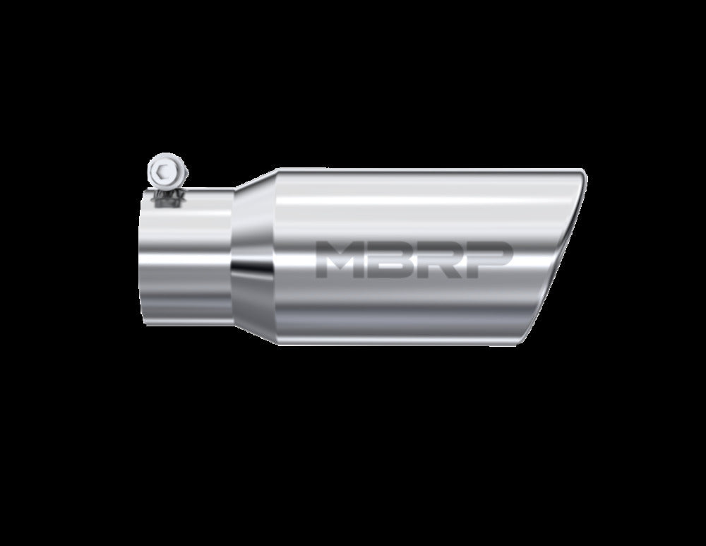 MBRP performance muffler T304 stainless steel black coated carbon fiber tip T5155