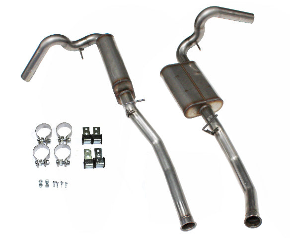 JBA Cat Back Exhaust System for Ford Bronco V8 289 CID for 1966-1977 - 40-2543