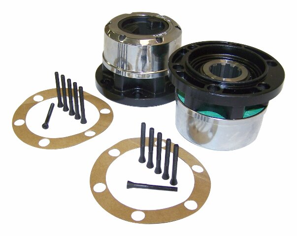 Vintage - Metal Black Locking Hub Set - 400501