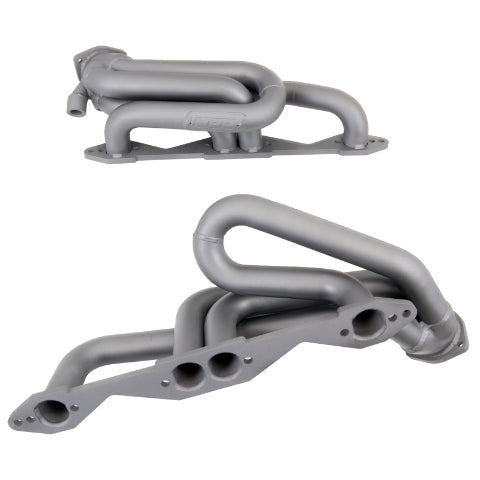 Fits 1996-1999 Chevrolet/GM Truck Suv 5.0/5.7L 1-5/8 Shorty Exhaust Headers-4007 for 1996-1999 Chevy ceramic coated polished