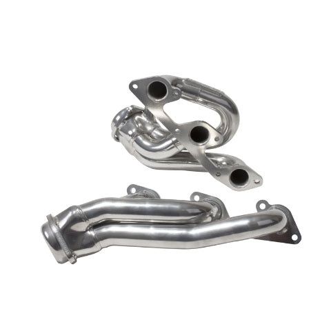 Fits 2005-2010 Mustang 4.0L-V6 1-5/8 Shorty Exhaust Headers-Silver-40100 ceramic coated polished