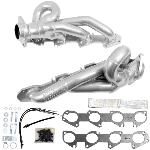 Fits 2019-2024 Dodge Ram Truck 5.7L 1500 Only 1-3/4 Shorty Exhaust Headers-40150 ceramic coated polished