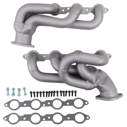 Fits 2010-15 Chevrolet Camaro SS 6.2 LS3/L99 1-3/4 Shorty Exhaust Headers-4020 for 2010-2015 Chevy Camaro ceramic coated polished