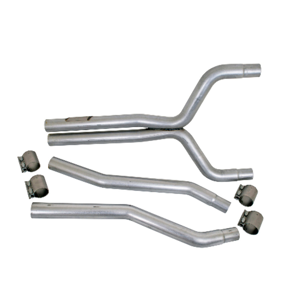 Fits 2010-2015 Chevrolet Camaro SS LS3 L99 6.2L 2-3/4 Mid X Pipe-4023